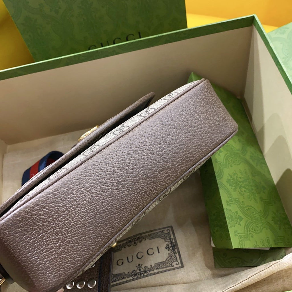 Gucci Ophidia GG Small Shoulder Bag Beige For Women, Women’s Bags 9.1in/23cm