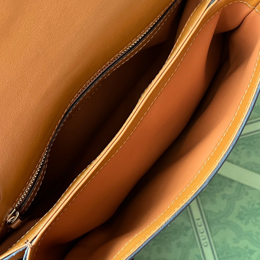Gucci Blondie Mini Bag Brown For Women, Women’s Bags 11.4in/29cm