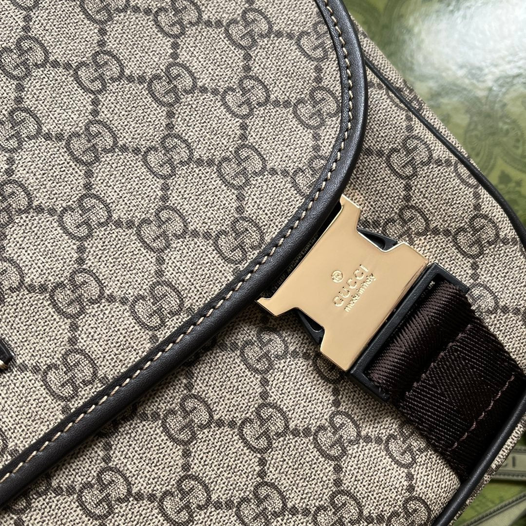 Gucci Imprime Medium Messenger Bag Brown For Women, Women’s Bags 12in/30.5cm