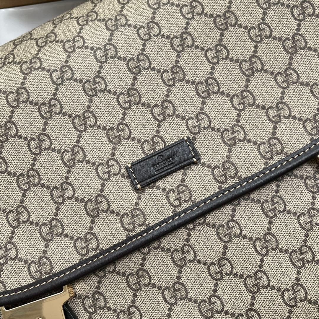 Gucci Imprime Medium Messenger Bag Brown For Women, Women’s Bags 12in/30.5cm
