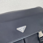 Prada Saffiano Shoulder Bag Black For Women 12.6 in / 32 cm