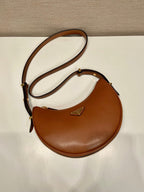 Prada Shoulder Bag In Brown For Women 8.8in/ 22.5cm