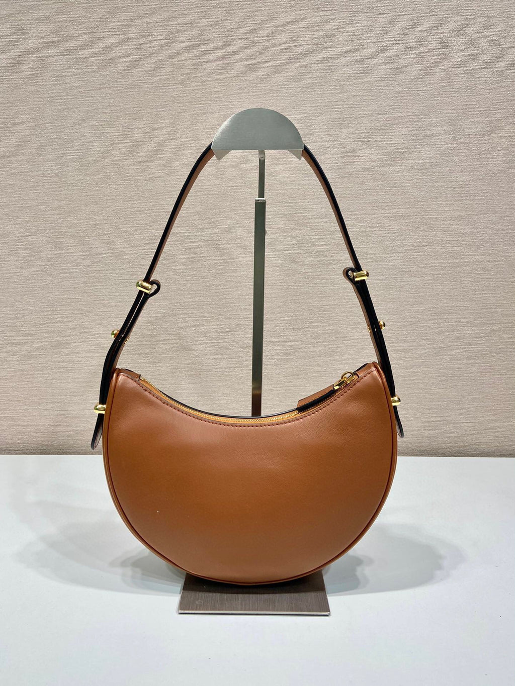Prada Shoulder Bag In Brown For Women 8.8in/ 22.5cm
