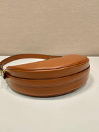 Prada Shoulder Bag In Brown For Women 8.8in/ 22.5cm
