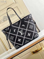 Louis Vuitton Neverfull MM M46040 31cm Black