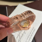 Patek Philippe Watch Nautilus 5723 Gold Wrapped Moissanite Diamonds 40mm