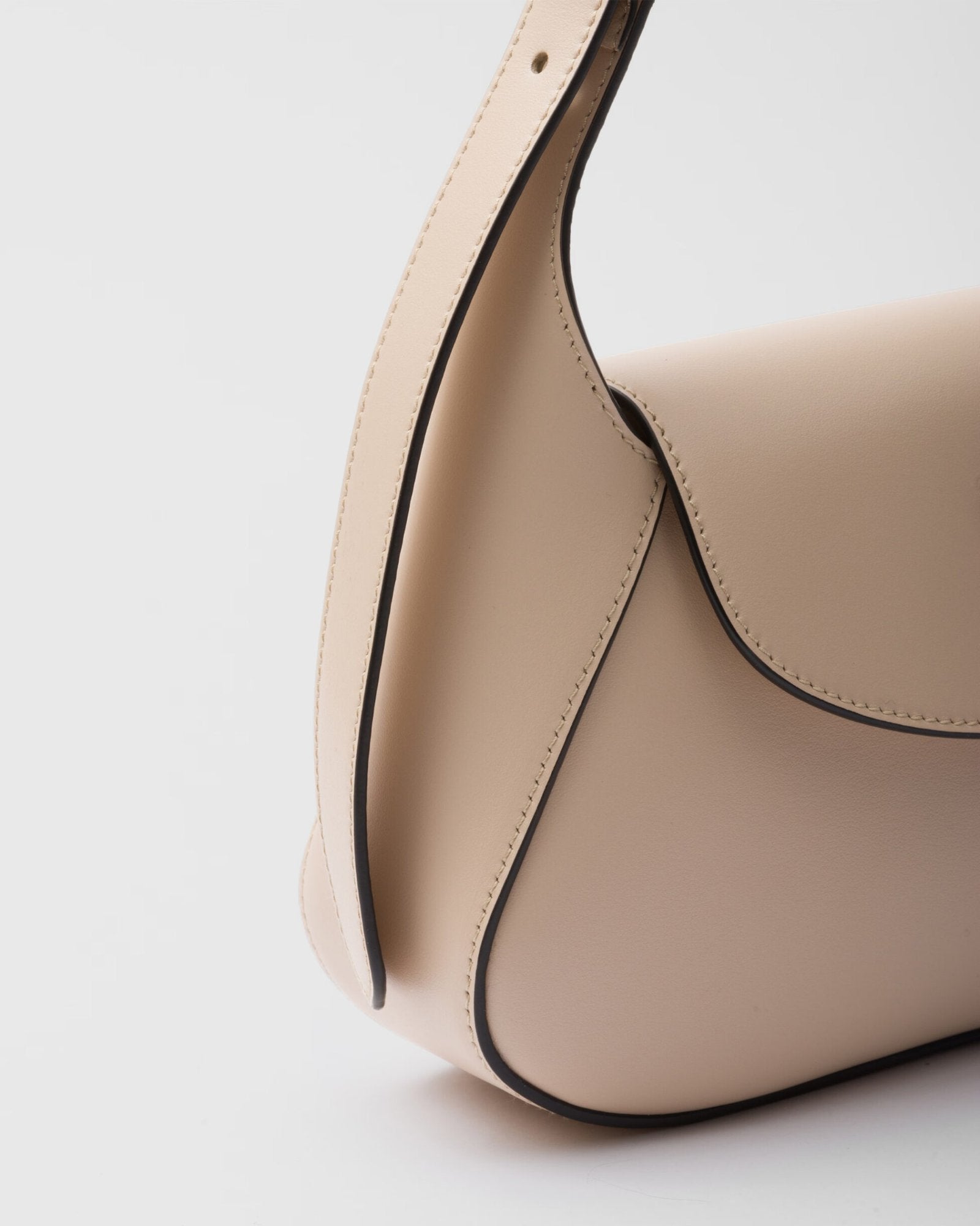 Prada Small Shoulder Bag Beige For Women 9,8in/25cm –