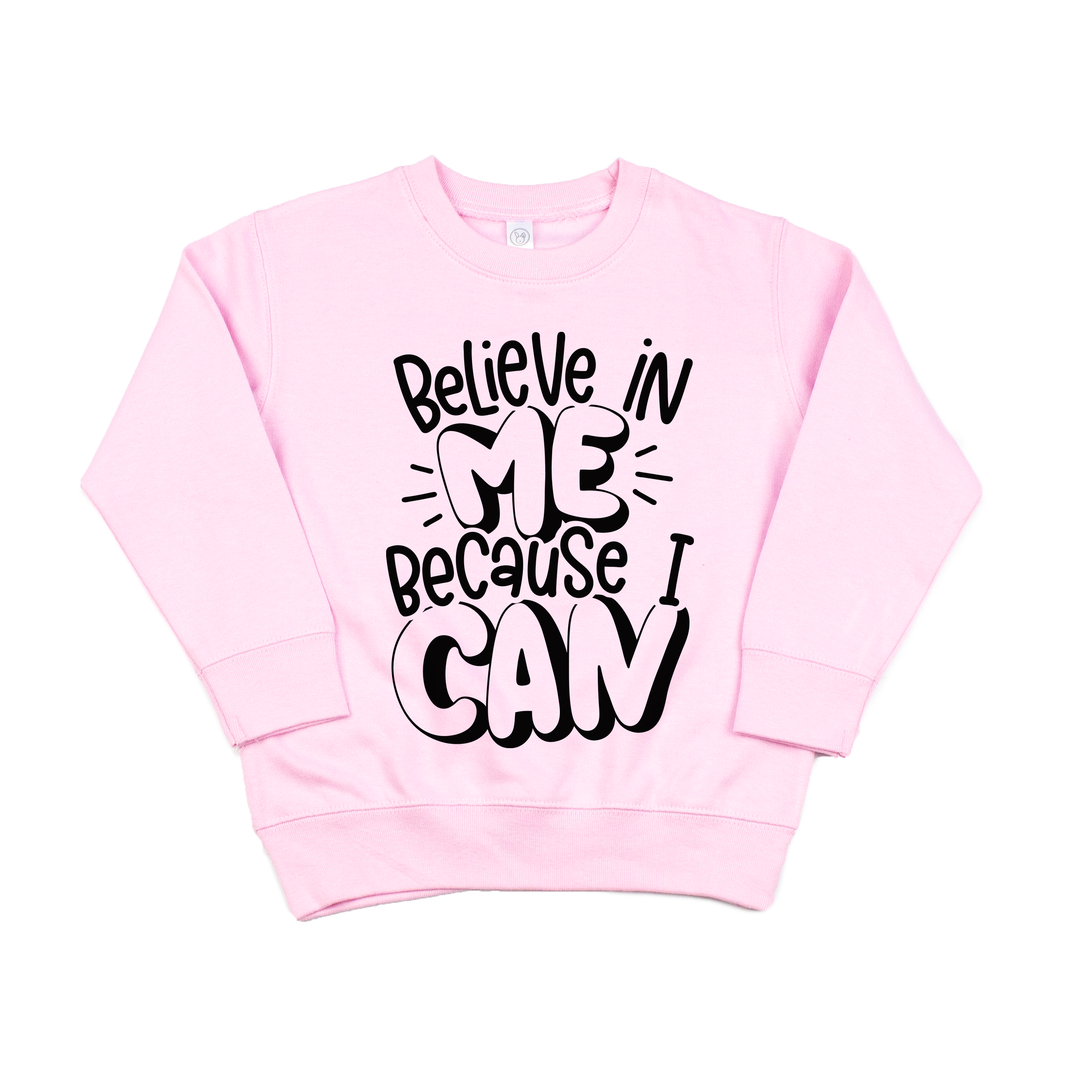 Believe In Me Because I Can Youth Fleece Pullover