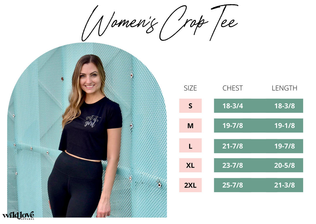 Self Love Club Dark Heather Gray Crop Tee  |  White Ink