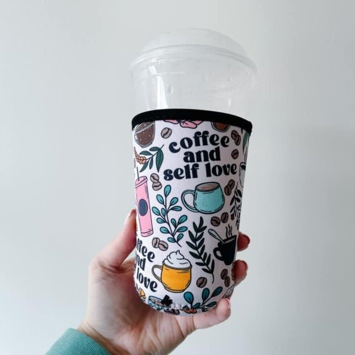Coffee and Self Love Cup Kozie