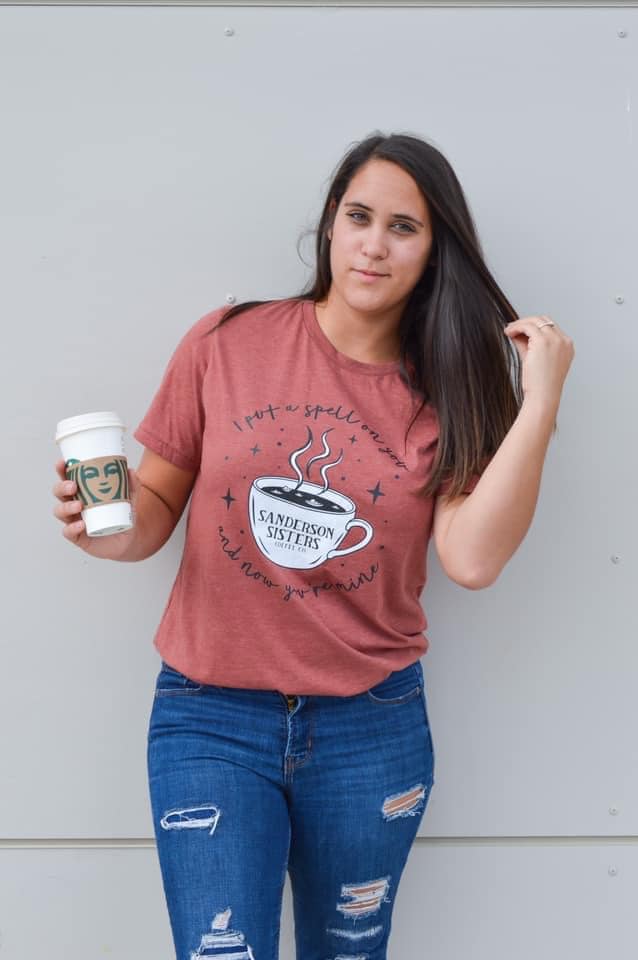 I Put a Spell On You Heather Crew Neck or V-Neck Tee
