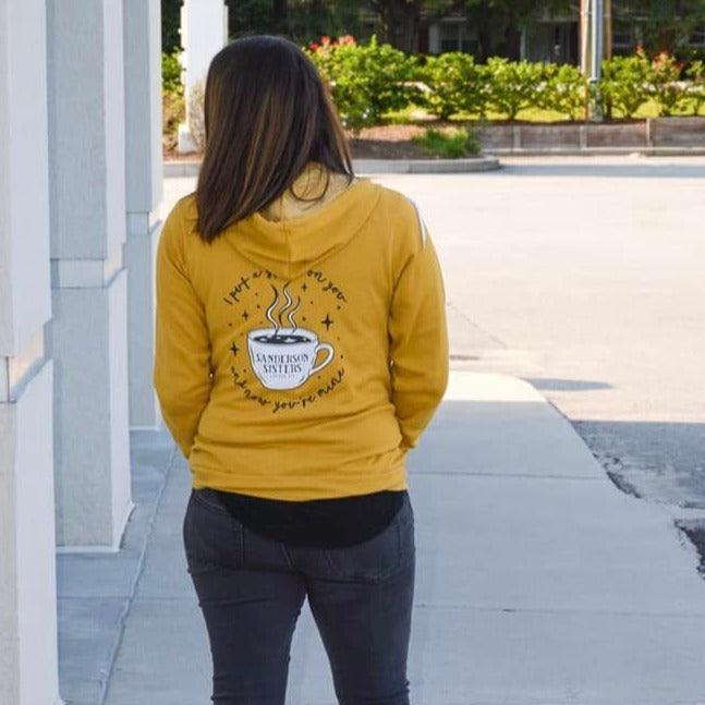I Put a Spell On You Fleece Zip Hoodie