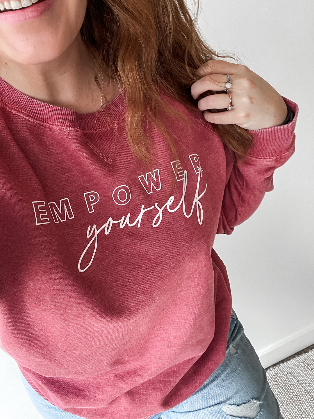 Empower Yourself Vintage Pullover