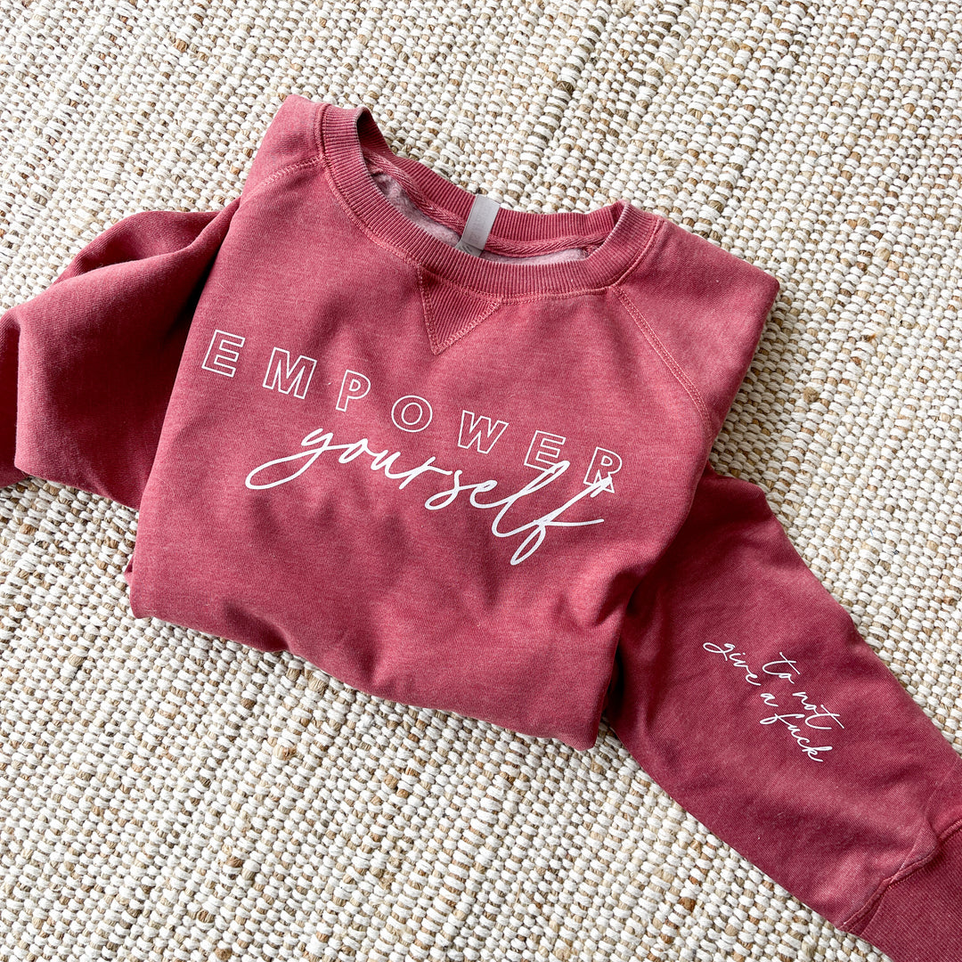 Empower Yourself Vintage Pullover