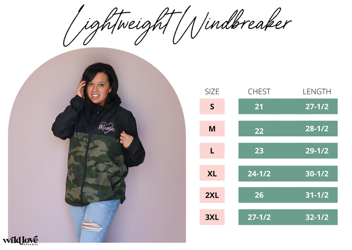 Stay Weird Lightweight Windbreaker