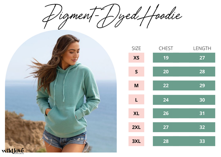 Bat Pigment-Dyed Hoodie