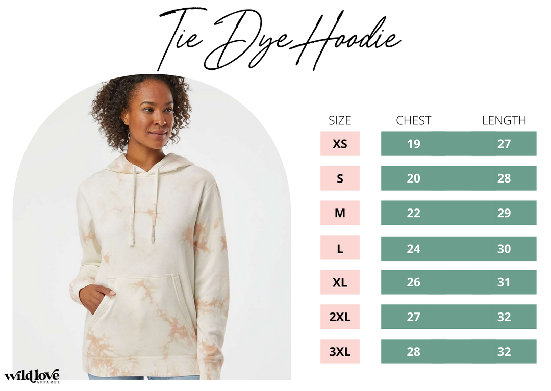 Girl You Are a Badass Cotton Candy Tie Dye Hoodie