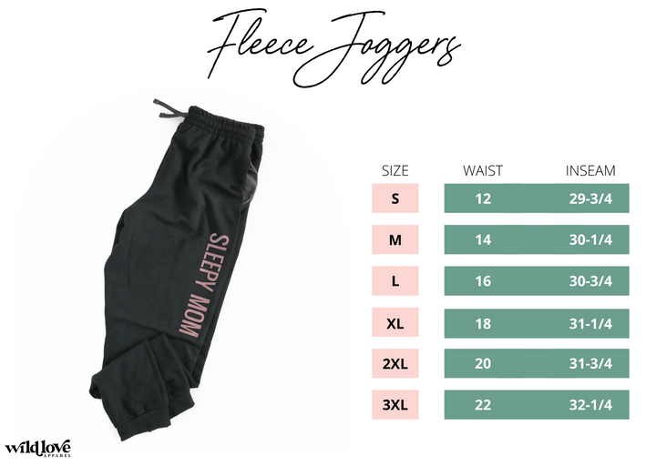 Autumn Flowers Gray Joggers