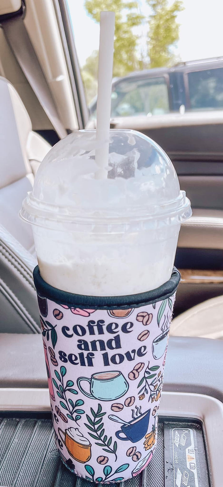 Coffee and Self Love Cup Kozie