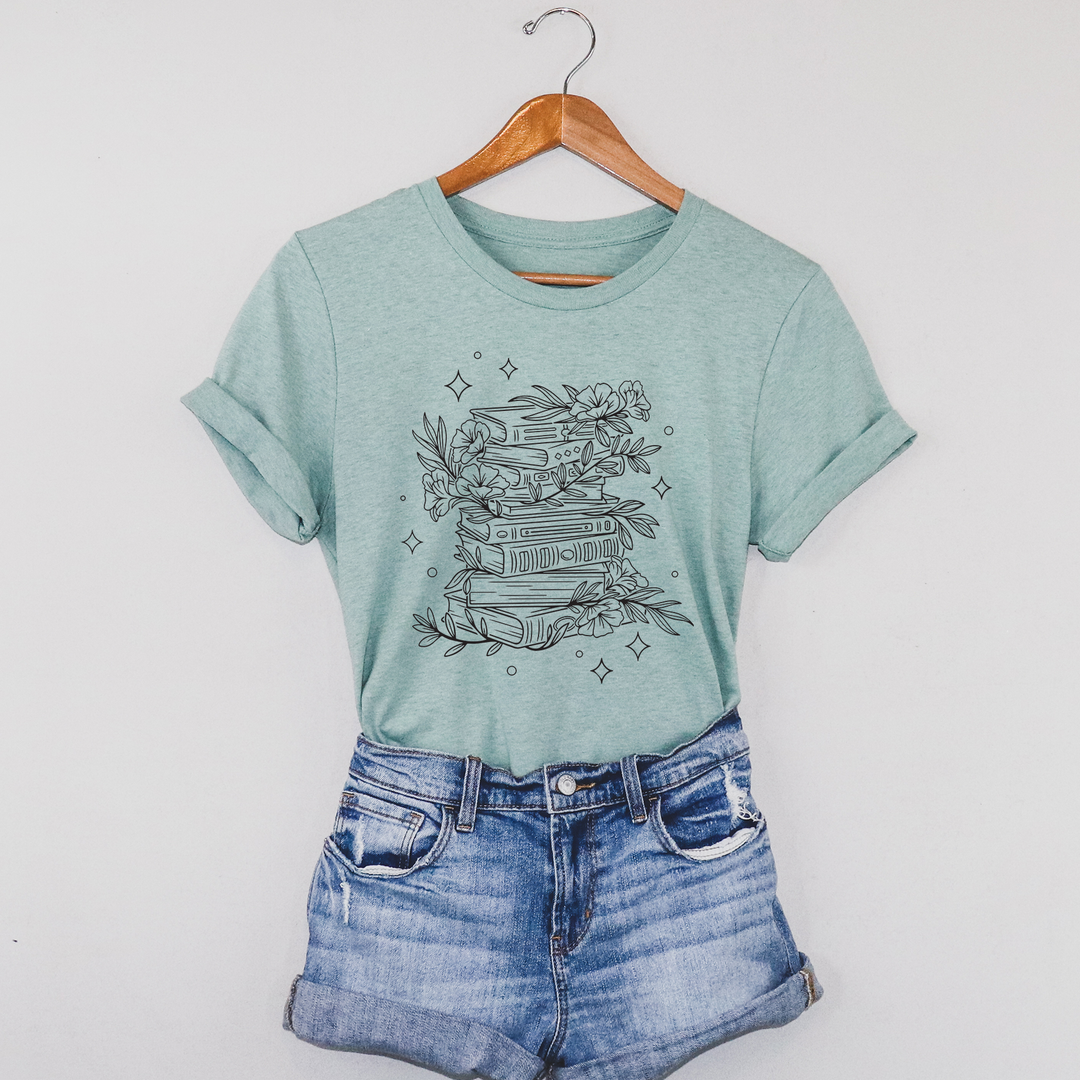 Stack Of Magic Heather Blend Tee