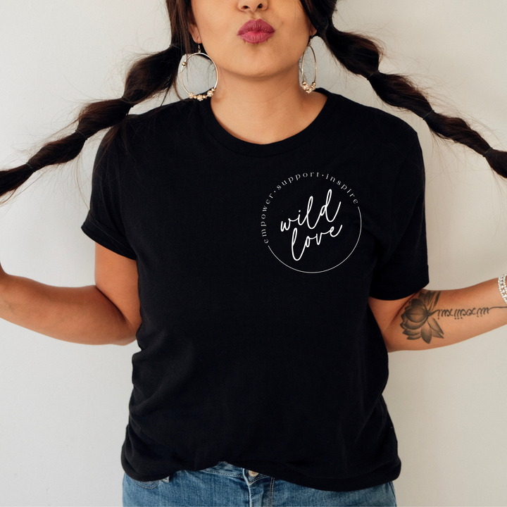 Wild Love Logo Blend Tee