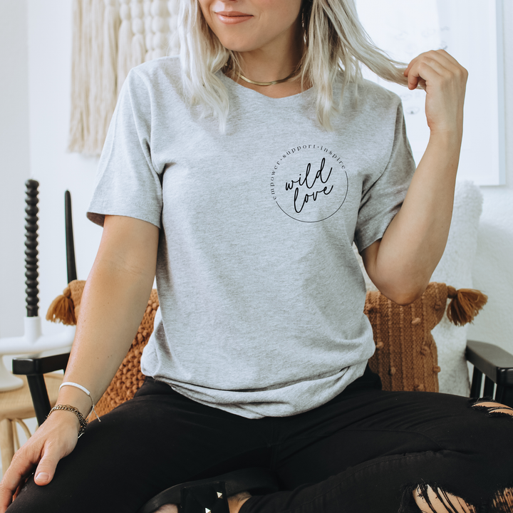 Wild Love Logo Blend Tee