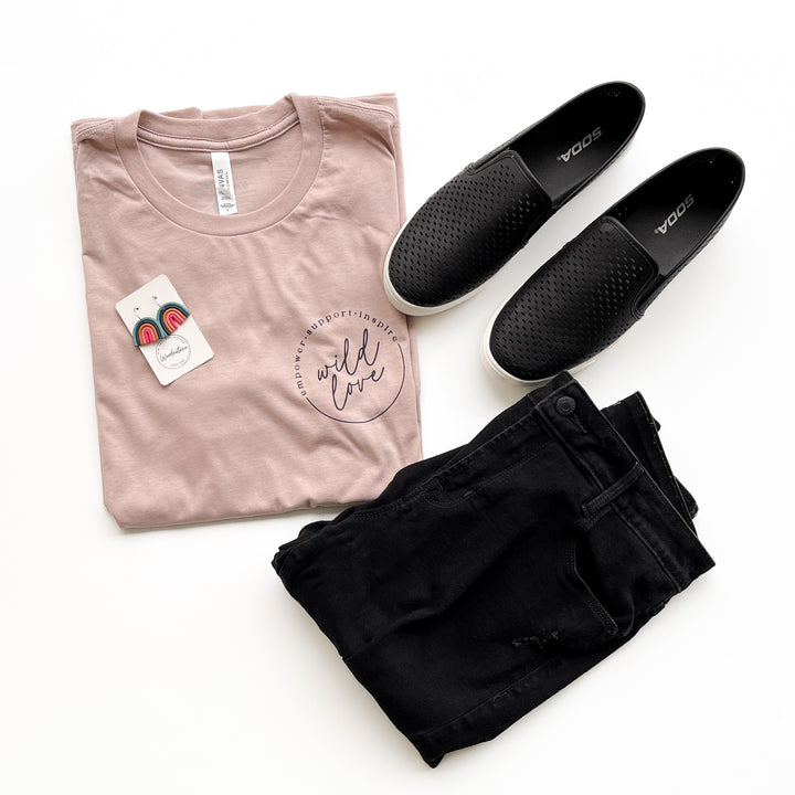 Wild Love Logo Blend Tee