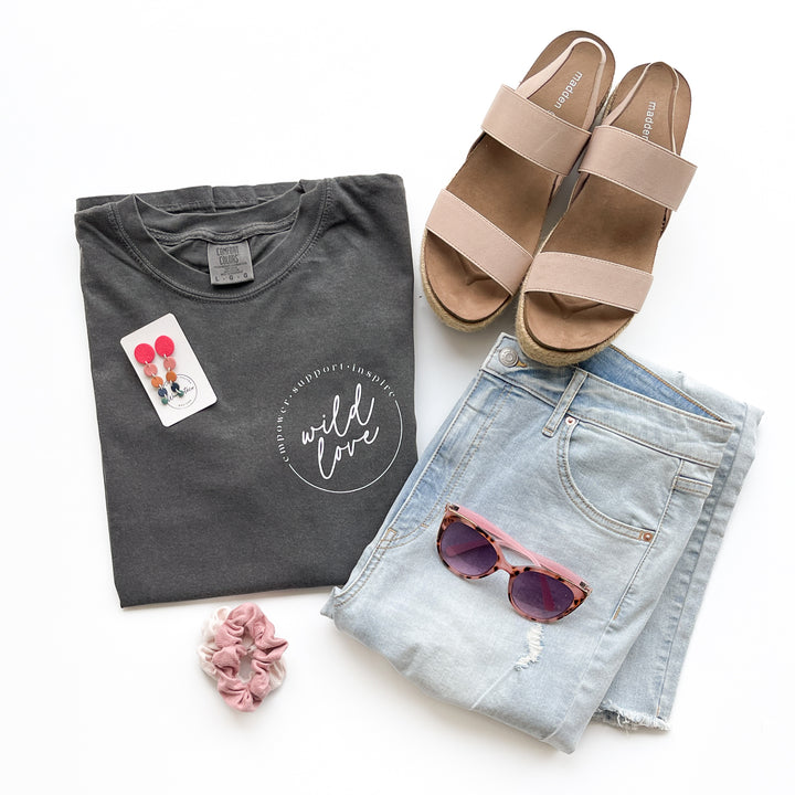 Wild Love Logo Garment-Dyed Tee