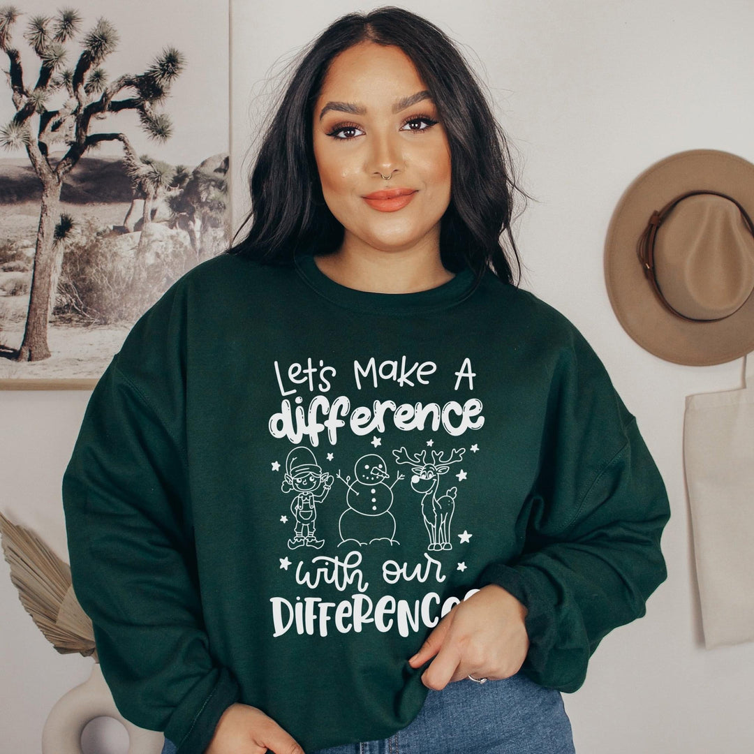 Holiday Differences Fleece Pullover